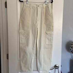 F21 Beige Mom Jeans​